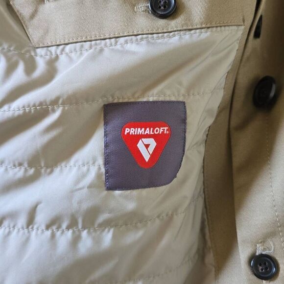 Banana Republic Men's Tan Trench Coat, NWOT, Sz. L - Picture 10 of 12